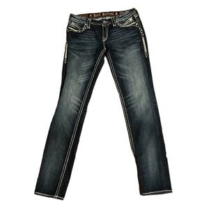 Women's Rock Revival Embellished Skinny Jeans Elaina size 29